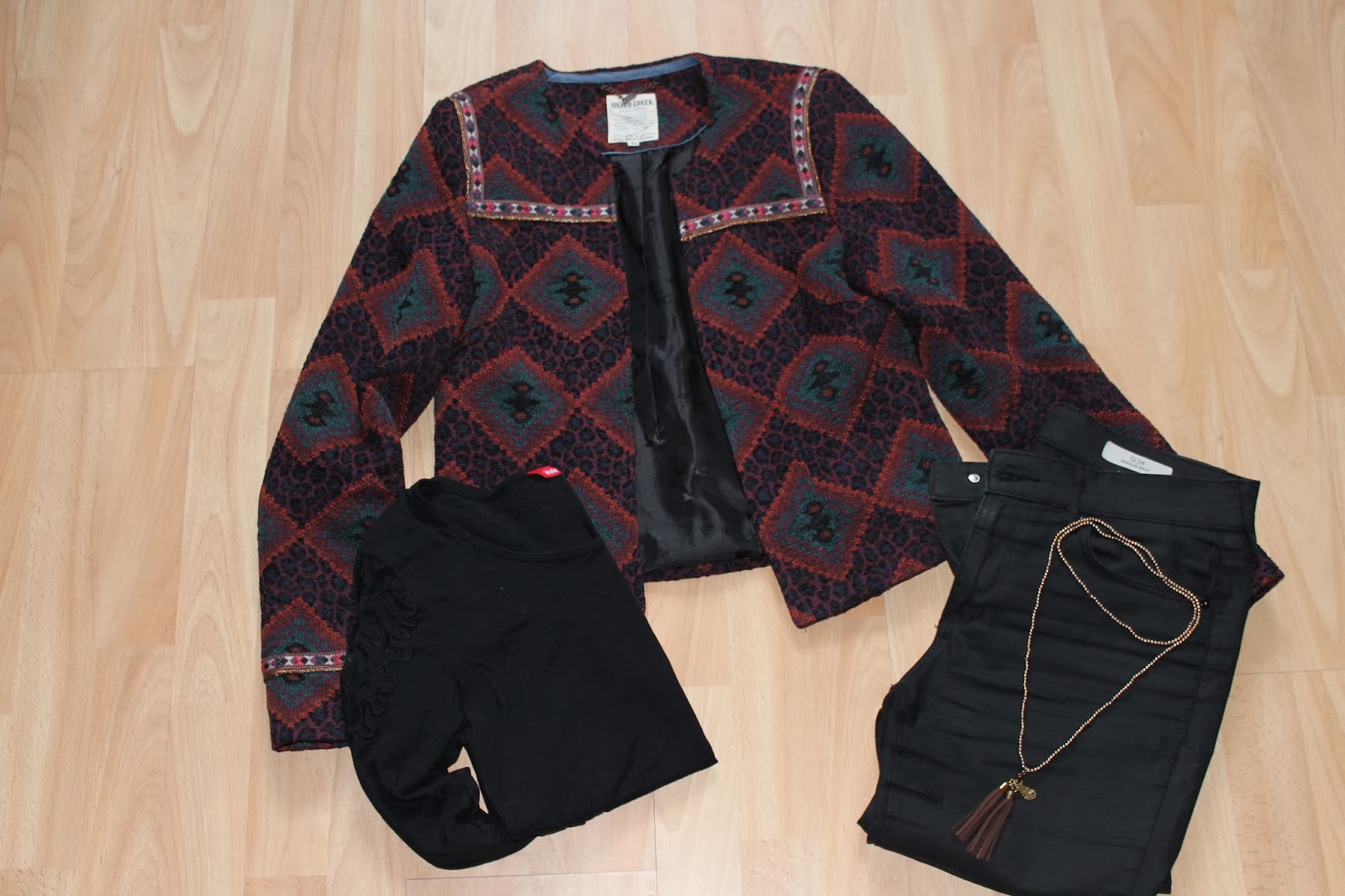 Outfit of the Day | Aztec Blazer