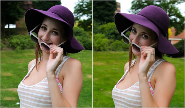 Outfit of the day | Purple Hat