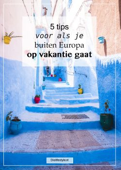 5 tips voor als je buiten Europa op vakantie gaat