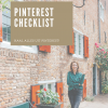 pinterest checklist 2